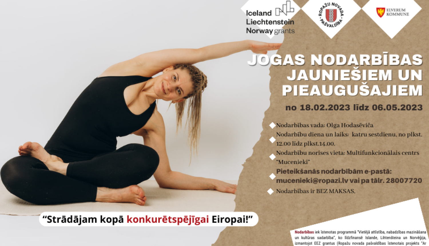 Jogas nodarbības
