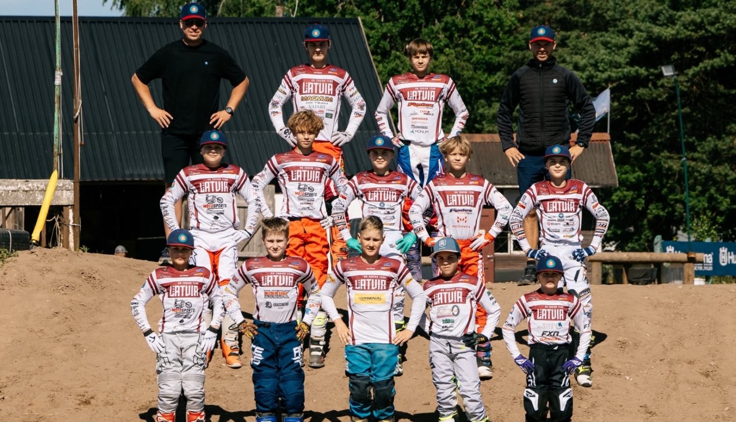 Ropažu novada jaunie sportisti pārstāvēs Latviju Pasaules junioru čempionātā motokrosā 