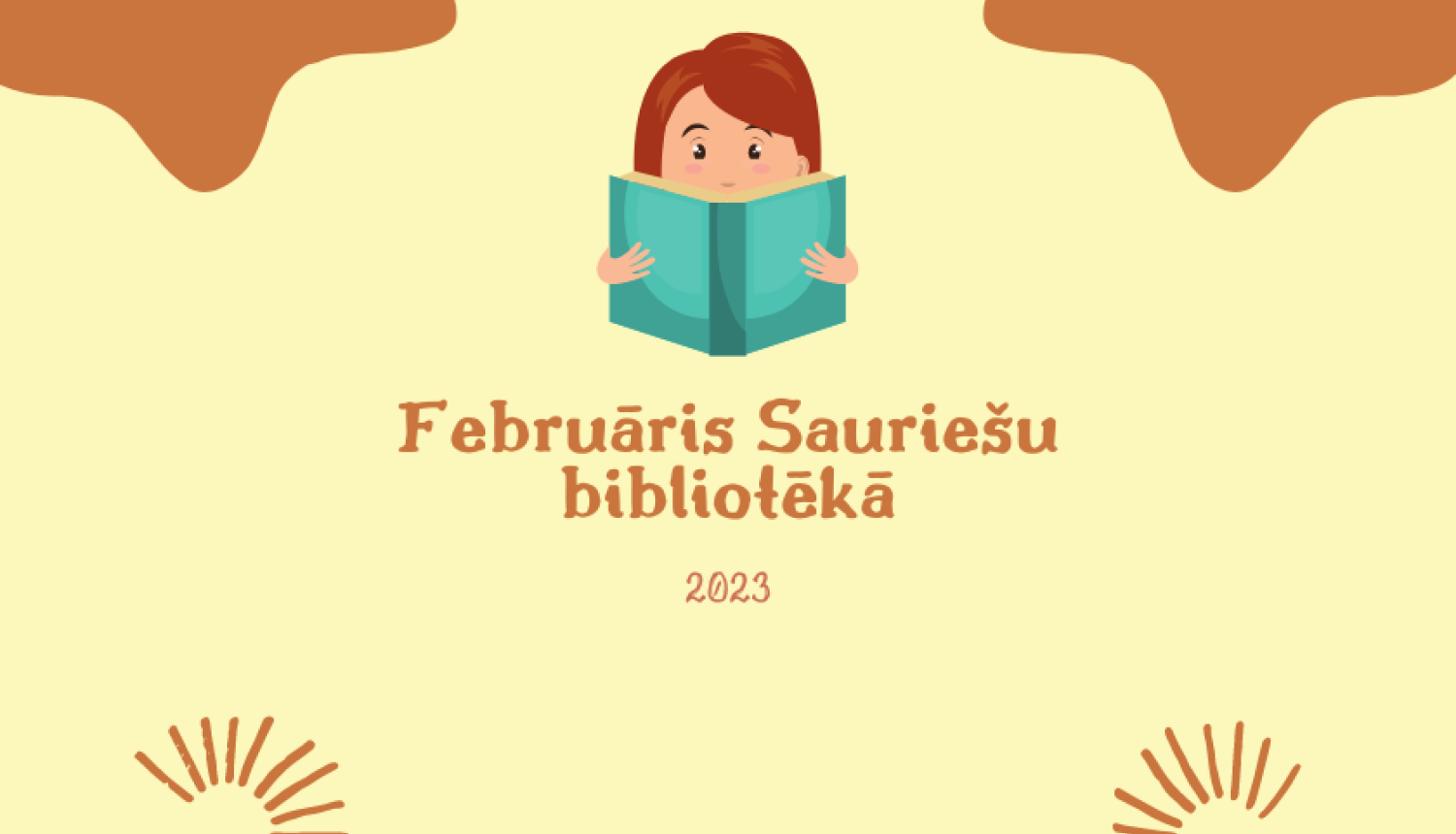 Februāris Sauriešu bibliotēkā