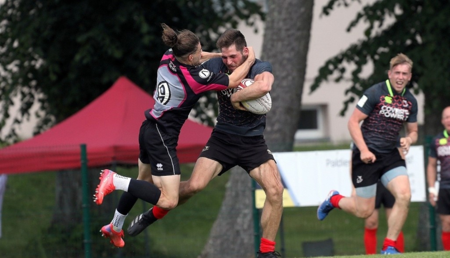 Latvijas Čempionāta regbijā-7 pirmais posms aizvadīts Upesciemā