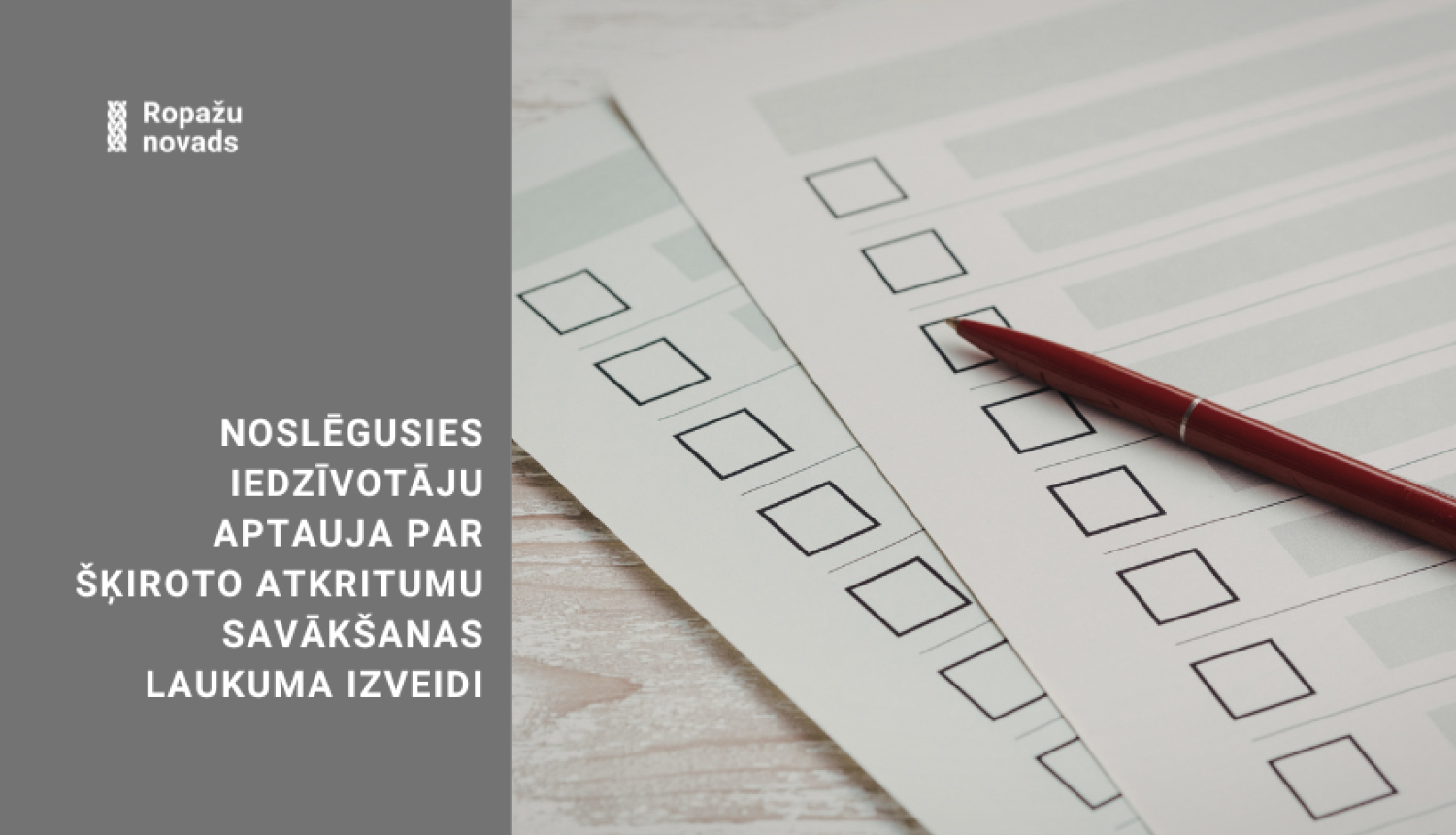 iedzīvotāju aptauja