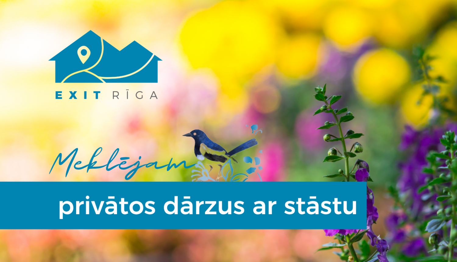 Aicina pieteikties Pierīgas dārzu saimniekus un privātmāju īpašniekus, afiša