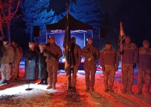 Barikāžu piemiņas pasākums Ulbrokā, 20.01.2023.