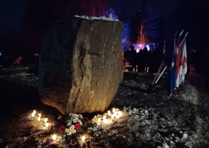 Barikāžu piemiņas pasākums Ulbrokā, 20.01.2023.