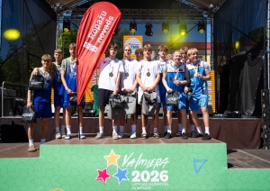 Ropažu novada sportisti Latvijas Jaunatnes X olimpiādē izcīna piecas medaļas 
