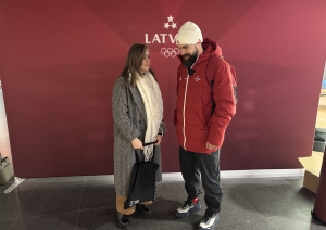 Ropažu novada sportisti devušies uz ziemas olimpiskajām spēlēm