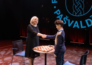 Dambretes izaicinājums: Maksims Novickis – Vita Paulāne, 07.03.2024.