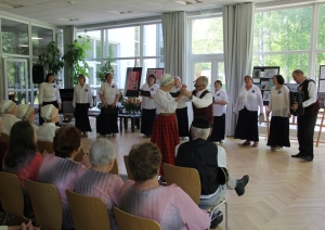 Senioru ansambļa “Sarma” sadziedāšanās