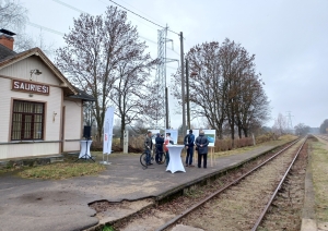 Rail Baltica reģionālo mobilitātes punktu projektēšanas līguma svinīga parakstīšana